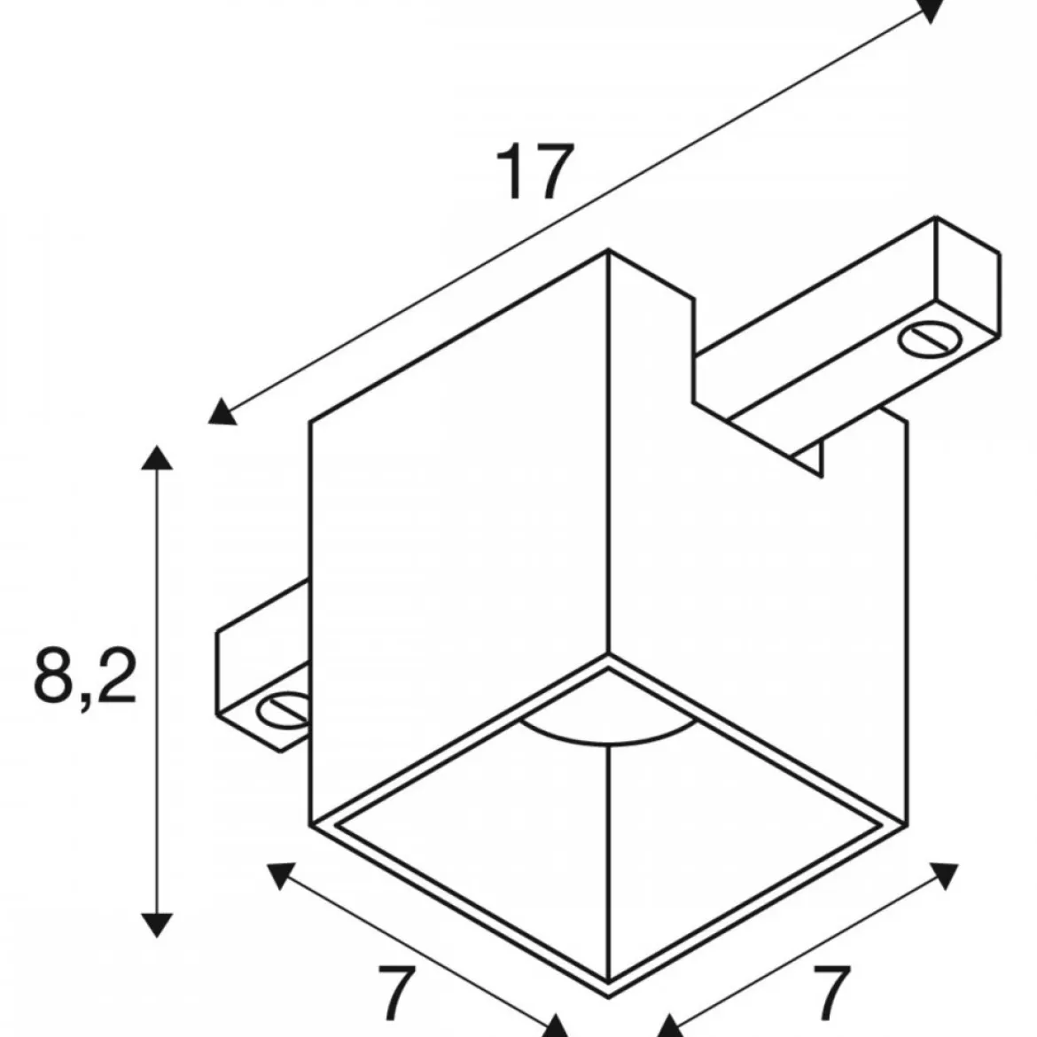SLV 1008970 48V Track Strahler FIX-IT! Standard Schwarz 2700K Dali