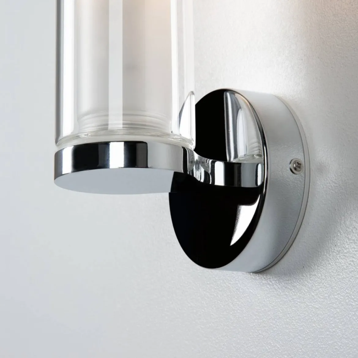SLV 1002228 WL 105 Wandleuchte chrom doppelt Glas E14 IP44