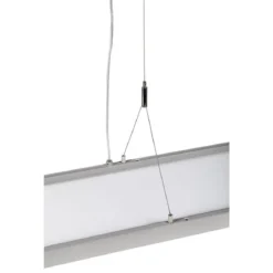 SLV 1006345 Worklight Dali Pendelleuchte silber 4000K 120cm