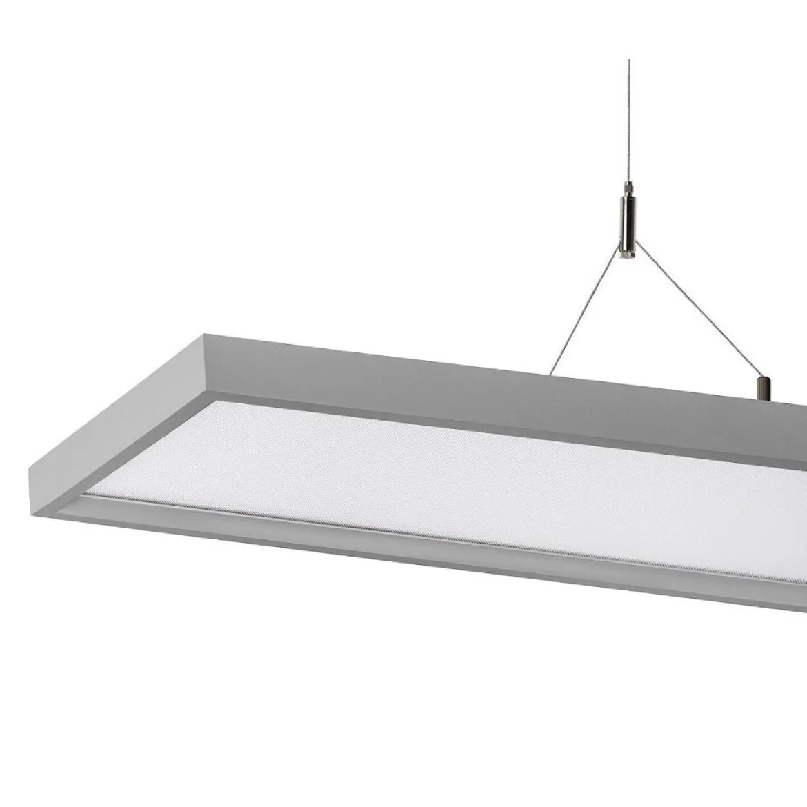 SLV 1006345 Worklight Dali Pendelleuchte silber 4000K 120cm