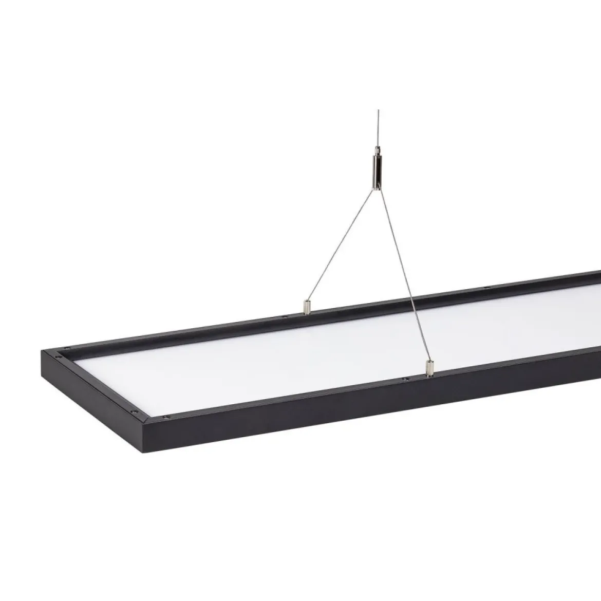 SLV 1005395 WORKLIGHT DALI Pendelleuchte schwarz 57W 4000K 80° 120cm