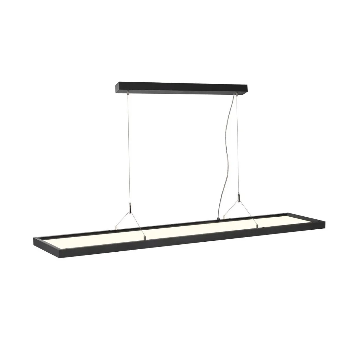SLV 1005395 WORKLIGHT DALI Pendelleuchte schwarz 57W 4000K 80° 120cm