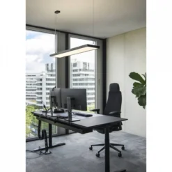 SLV 1007468 WORKLIGHT PRO 120 Pendelleuchte 4000K DALI Touch schwarz