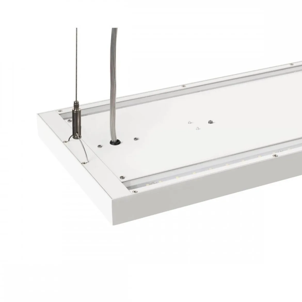 SLV 1007472 WORKLIGHT PRO 150 Pendelleuchte 150cm 4000K DALI Touch weiß