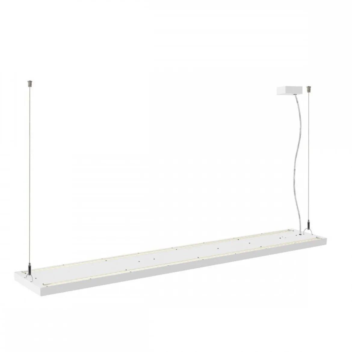 SLV 1007472 WORKLIGHT PRO 150 Pendelleuchte 150cm 4000K DALI Touch weiß