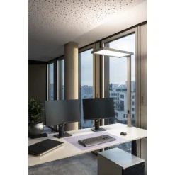 SLV 1006344 Worklight Tischleuchte silber 4000K dimmbar