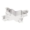 SLV 1001389 X-Verbinder für S-TRACK 3-Phasen-Aufbauschiene weiß